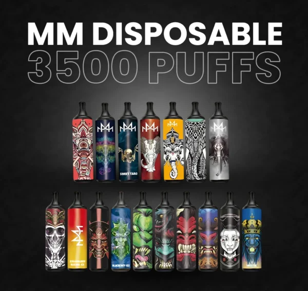 MM 3500 PUFFS DISPOSABLE VAPE DEVICE PRICE IN PAKISTAN