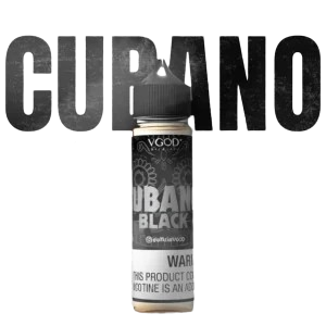 CUBANO BLACK – VGOD E-LIQUID 60ML-(OMG-3MG-6MG)