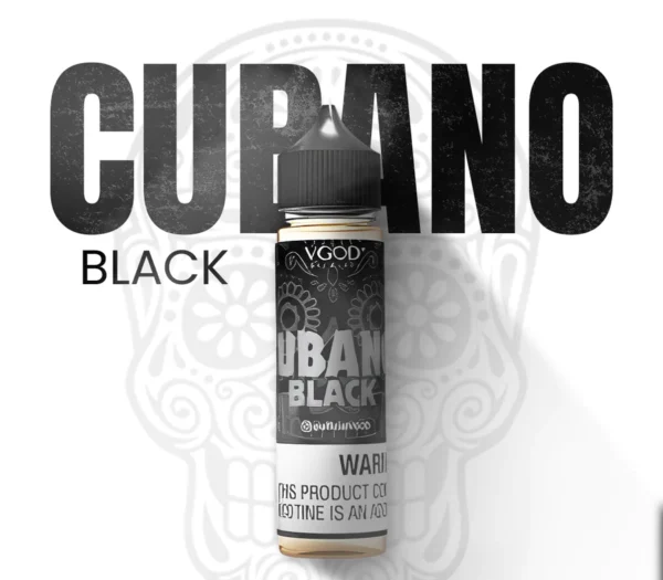 CUBANO BLACK – VGOD E-LIQUID 60ML-(OMG-3MG-6MG)